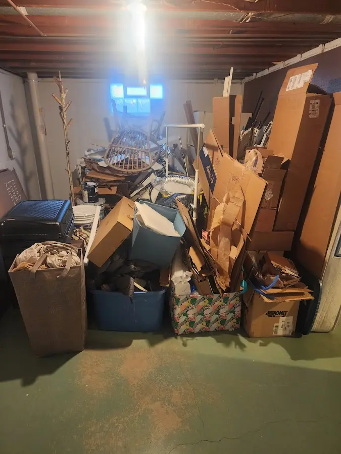 Roll-off dumpster container at job site for Yard Waste Dumpster Rental in Isla Vista